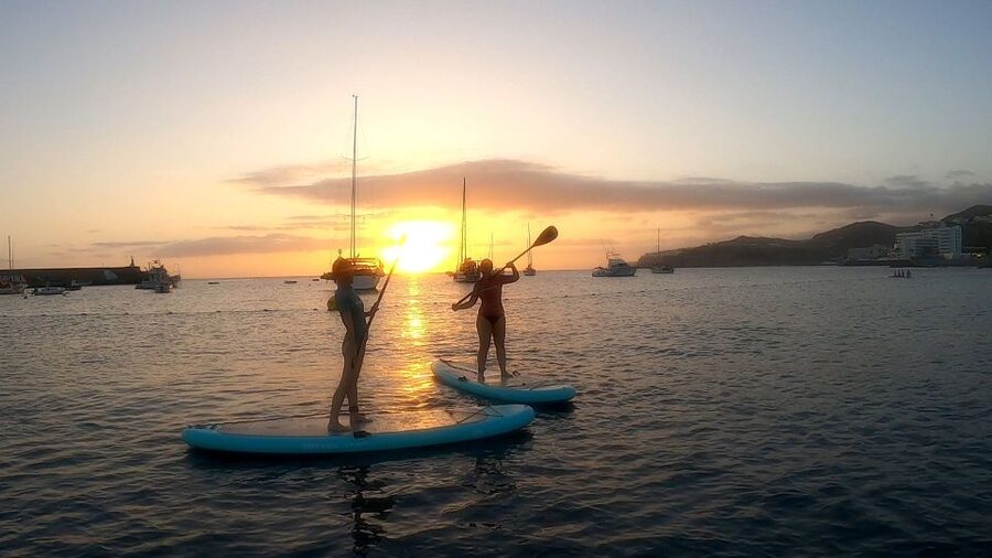 2h Sunset Paddle Board Session in Gran Canaria - When Conditions Change: The Smart Part of This Experience