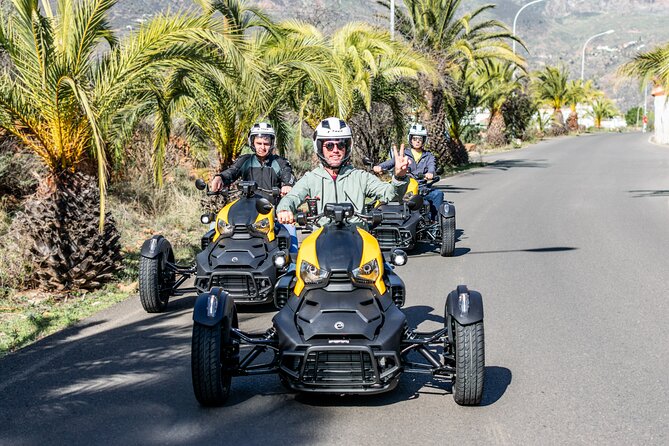 3 Wheel Motorcycle like Quad/Buggy Tour Gran Canaria (Maspalomas) - Stop 2: Maspalomas—where the ride connects the coast vibe to the inland roads