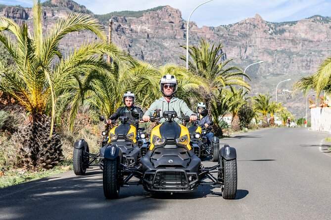 3 Wheel Motorcycle like Quad/Buggy Tour Gran Canaria (Maspalomas) - What to wear and bring for a trike day in Gran Canaria