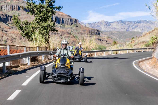 3 Wheel Motorcycle like Quad/Buggy Tour Gran Canaria (Maspalomas) - The trike itself: automatic, stable, and seriously beginner-friendly
