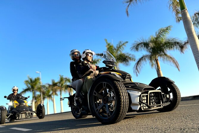 3 wheels motorcycle Coast Tour - Ryker - Gran Canaria Maspalomas - Key Highlights Worth Clustering Around