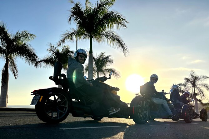 3 wheels motorcycle Coast Tour - Ryker - Gran Canaria Maspalomas - Setting Off From Maspalomas at 4:00 pm