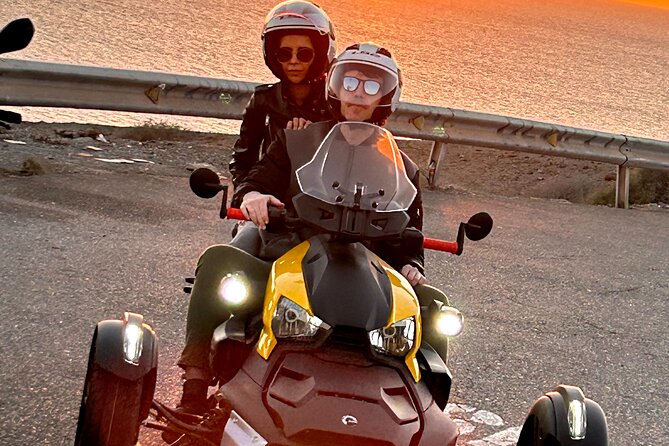 3 wheels motorcycle Coast Tour - Ryker - Gran Canaria Maspalomas - Stop 1: El Pajar and a Fast Start on GC-200
