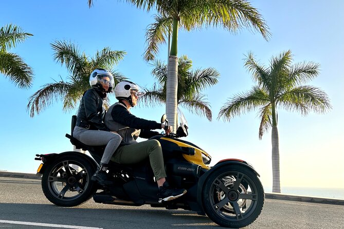 3 wheels motorcycle Coast Tour - Ryker - Gran Canaria Maspalomas - The Value Math: $181.02 for Up to Two, Plus Fuel and Helmet