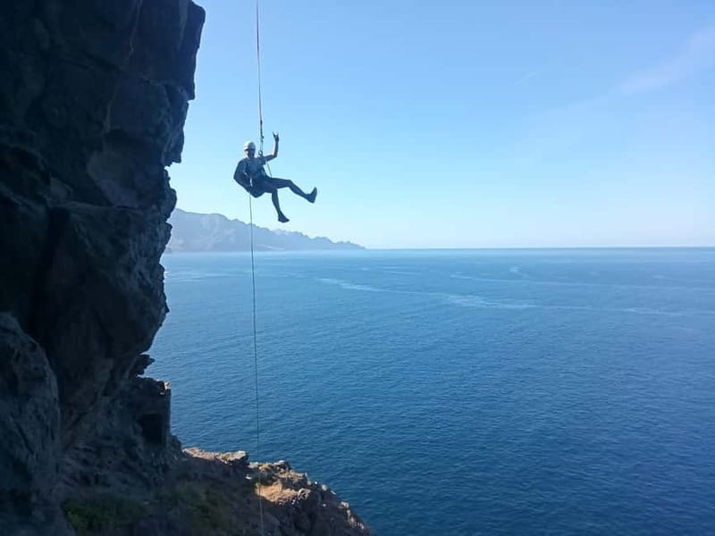 Agaete: Gran Canaria Coasteering. Marine Ferrata and Zipline - What This Coasteering + Marine Via Ferrata Combo Really Feels Like