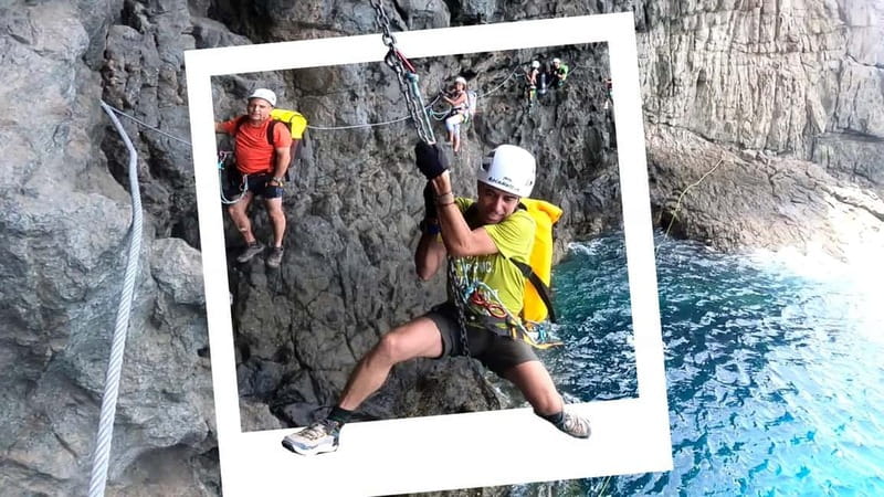 Agaete: Gran Canaria Coasteering. Marine Ferrata and Zipline - The Agaete Start: COMSILIENCE, Small Groups, and a Real 5-Hour Day