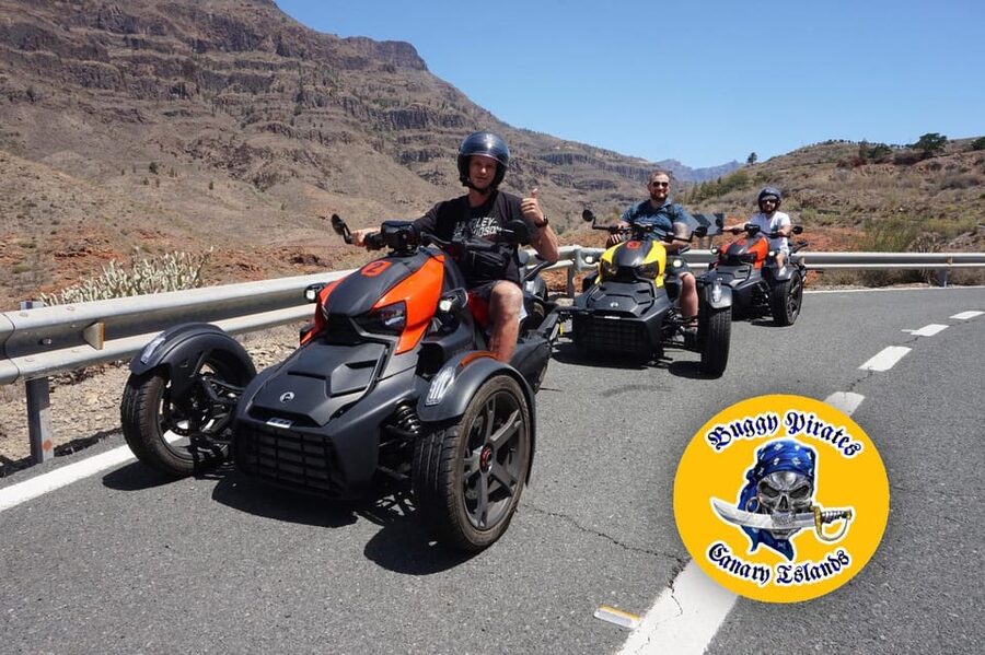 Can-Am Ryker Adventure Fataga - Fataga: the Valley of the Thousand Palms slows the whole day down