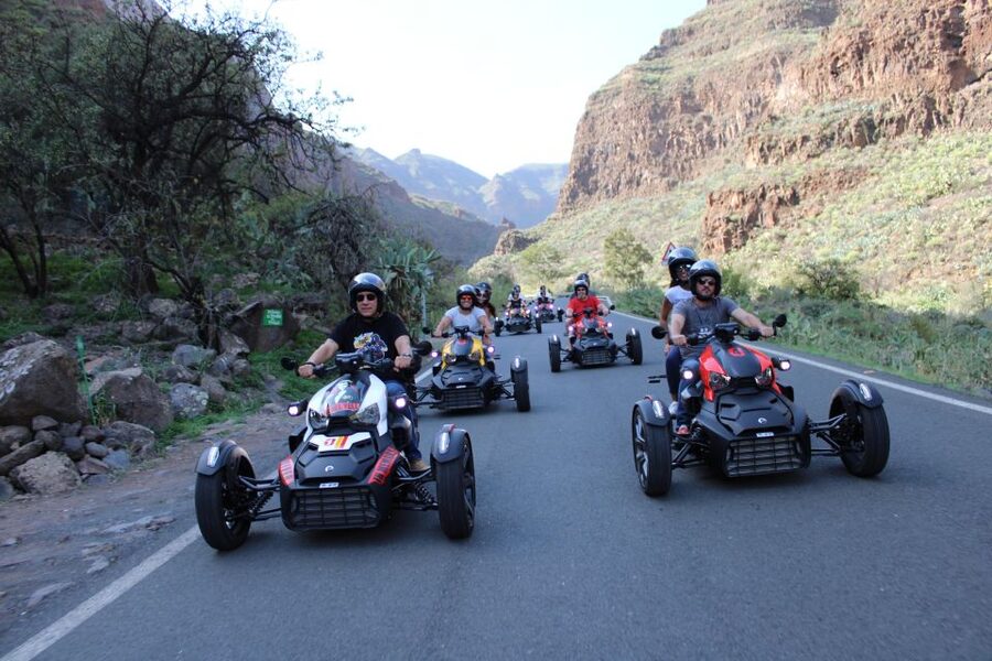 Can-Am Ryker Adventure Grand Tour - Guayadeque Cave Houses and the 360° Walk Above the Ravine