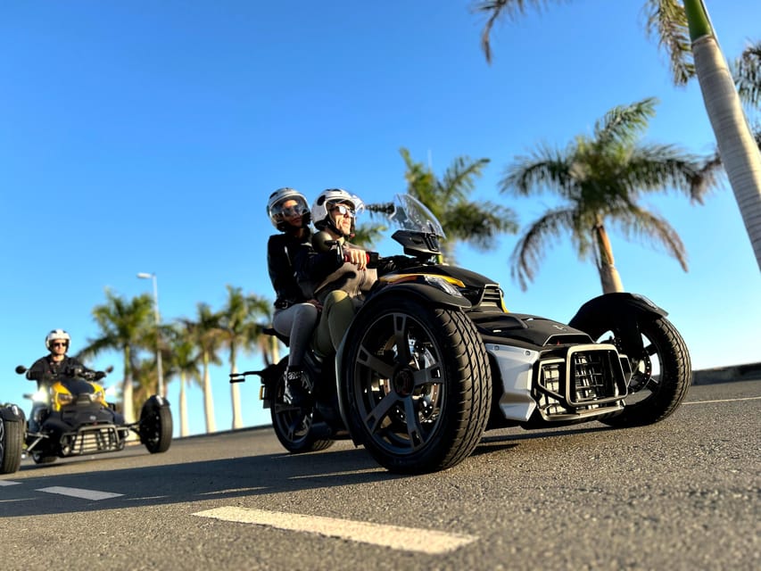 Can-am Ryker moto / buggy / quad Tour: Coast (Maspalomas) - Playa del Cura: the break that keeps the 2.5 hours enjoyable