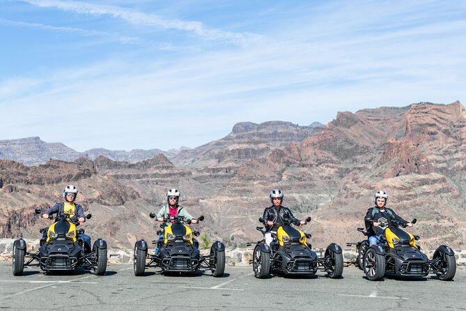 Can-am Ryker three wheels tricycle Mountain Tour (Maspalomas) - Finca Canarias Aloe Vera: Learning the Plant in 15 Minutes