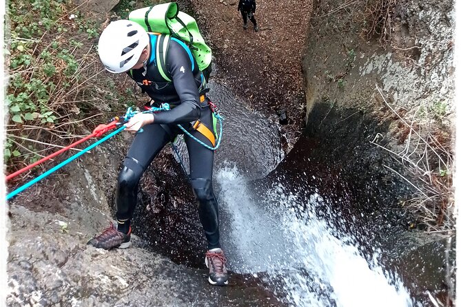 Canyoning in Gran Canaria: The Hidden Waterfalls and Magic Pools - Stop 1: Sliding Rock Pools and Jungle-Style Wading