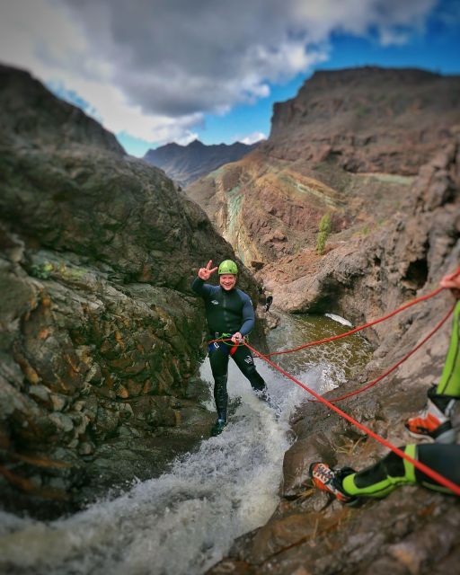 Canyoning in the Rainbow Mountain Gran Canaria - Rainbow Mountain canyoning: why this route is so special
