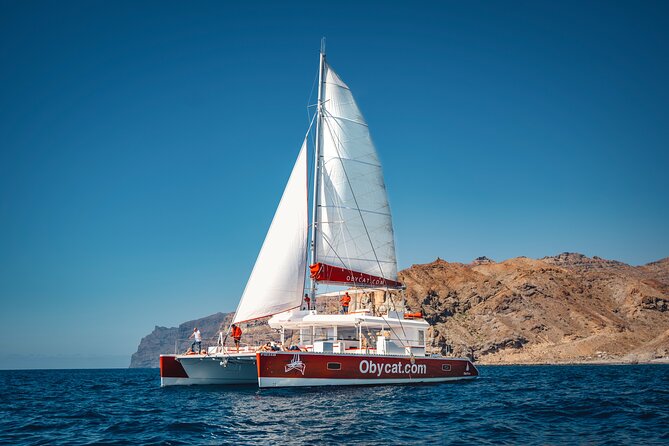 Catamaran Obycat Gran Canaria Tour - The Obycat catamaran: modern comfort and kept-up facilities