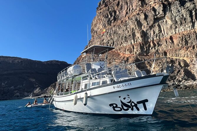 Classic Boat Trip through South Gran Canaria - Sailing South Gran Canaria from Puerto Rico Harbour at 10:30