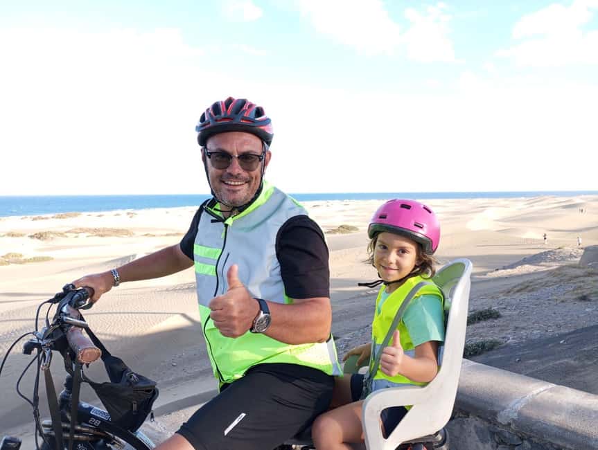 E-Bike Family: CitySightseeing Maspalomas Dunes,Playa Ingles - Playa del Inglés to the Costa Canaria promenade: the easy warm-up