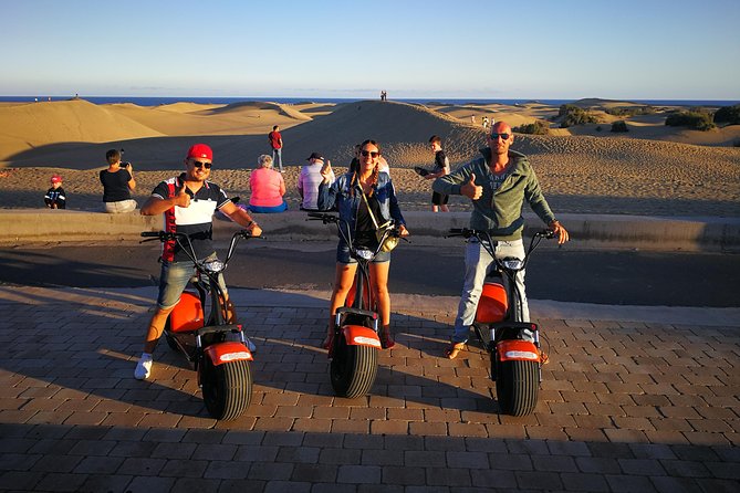 e-Scooter City Tour + Camel Ride inside Maspalomas Dunes - Why the guide matters more than you think (hello, Lorenzo)