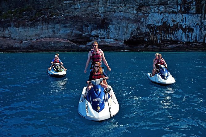 Experience the Thrill of Jet Skiing in Anfi del Mar - What the ride is like: adrenaline with structure