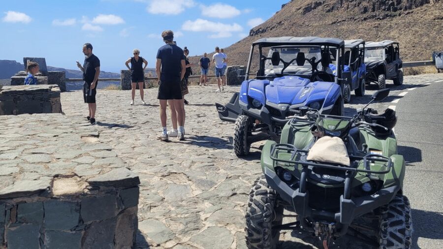 From Maspalomas: Volcanic Landscapes 4-Seater Buggy Tour - The drive itself: what the volcanic and tropical terrain feels like