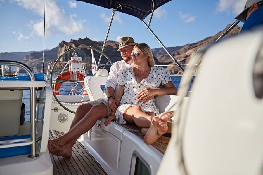 From Puerto de Mogán: Private Sailing Trip & Snorkeling - The sailing portion: southern Gran Canaria from the Atlantic