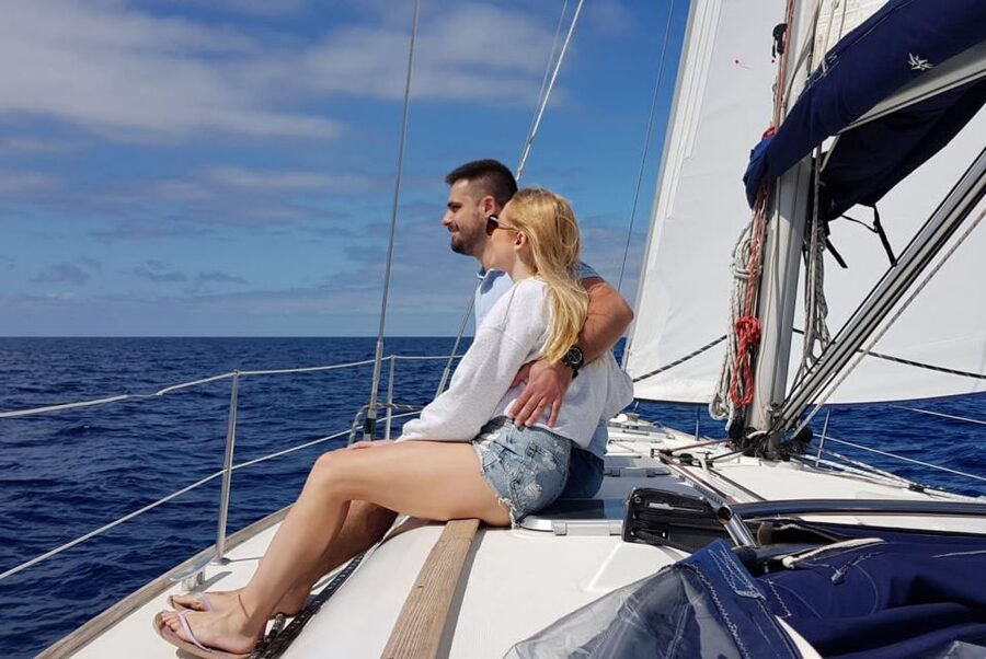 From Puerto de Mogán: Sailboat Trip with Food and Drinks - A Sailboat Built for Real Sailing (Not a Party Catamaran)