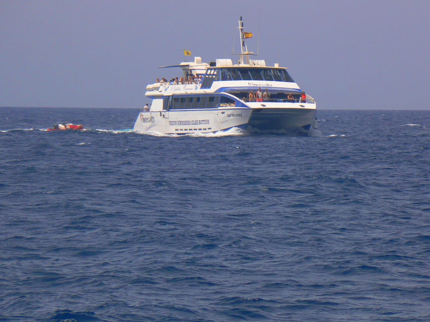 From Puerto Rico: Boat trip along the coast w/ Food & Drinks - The first sail out: Puerto Rico scenery and a glass-bottom preview
