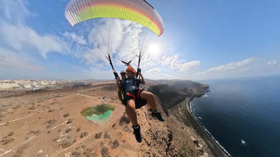 G. Canaria: Fast & Furious sky adventure + cave tour &pickup - Why this paragliding-and-caves combo is smart on Gran Canaria