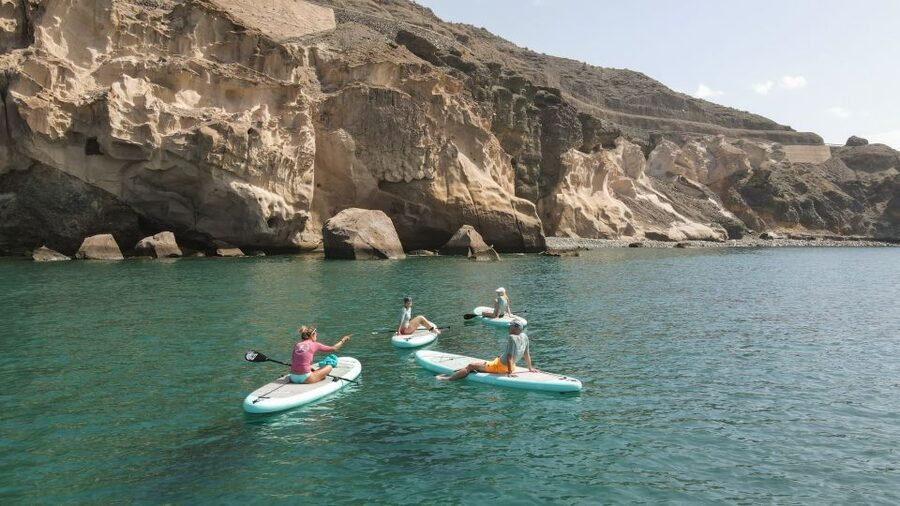 Gran Canaria : 2h Stand Up Paddle board lessons - What the 2 hours feel like on the water