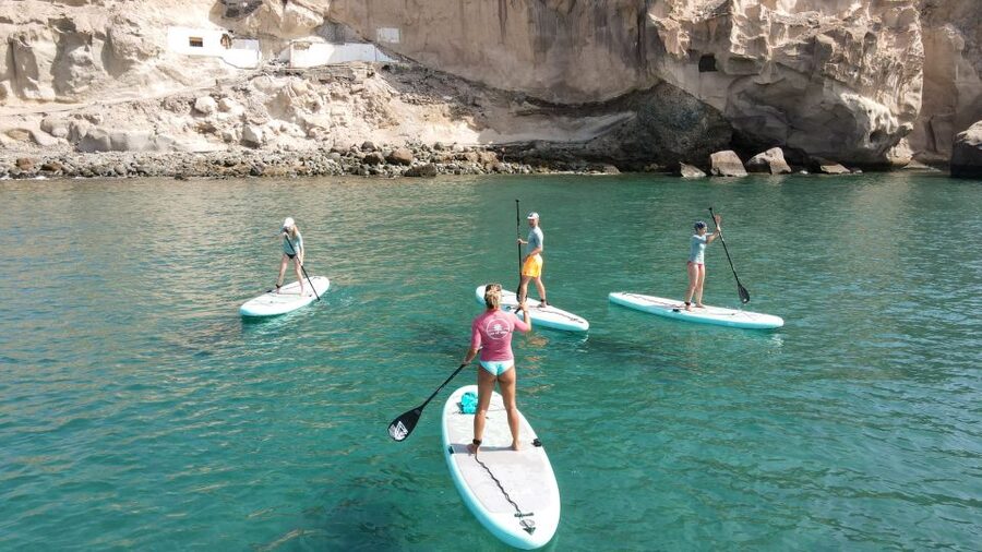 Gran Canaria : 2h Stand Up Paddle board lessons - Sea confidence without drama: safety in the real world