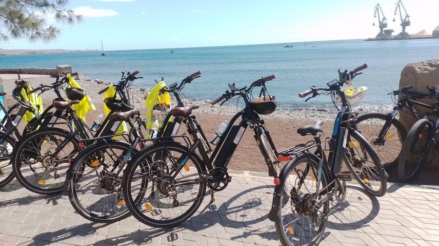 Gran Canaria: 4 Hour - 7 Day E-Bike Rental 80km battery life - Southern coast ride: Meloneras to Arguineguin or Puerto Rico