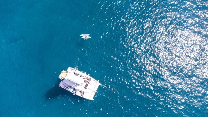 Gran Canaria: Catamaran Tour with Lunch on Pristine Beaches - Mogán’s south coast hits different from a catamaran