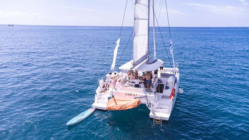 Gran Canaria: Catamaran Tour with Lunch on Pristine Beaches - Getting picked up and reaching Puerto de Mogán without a headache