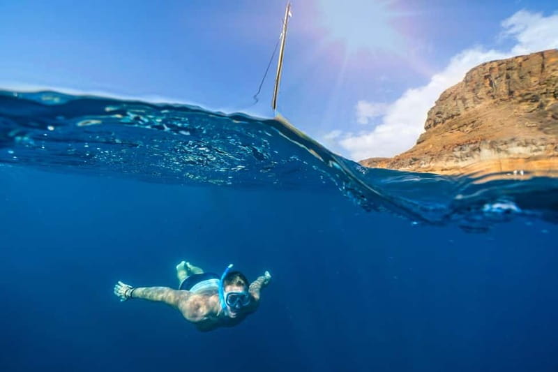 Gran Canaria: Catamaran Tour with Lunch on Pristine Beaches - The sailing route: passes, views, and cave-and-cliff vibes