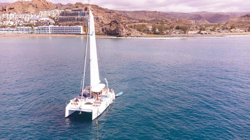 Gran Canaria: Catamaran Tour with Lunch on Pristine Beaches - The boat, the group size, and why comfort matters here