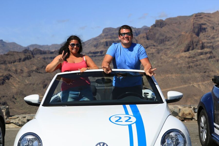 Gran Canaria: Convertible Beetle Tour - Mirador Astronómico de la Degollada de las Yeguas: a quick stop with big payoff