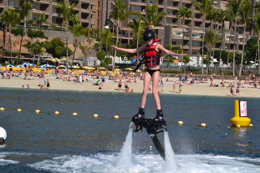 Gran Canaria: Flyboard Session at Anfi Beach - The First Minutes: Balance, Triggers, and Finding Your Feet
