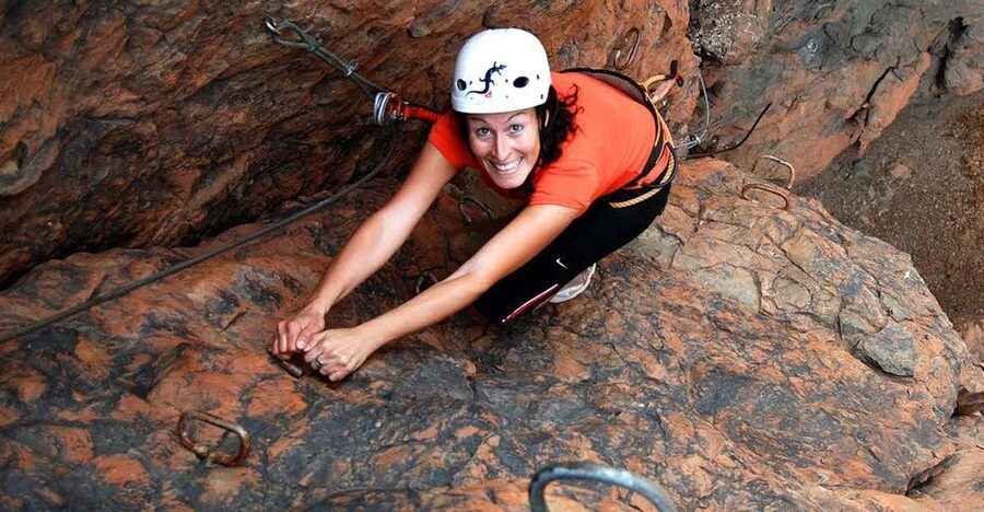 Gran Canaria: Guided Via Ferrata and Zipline Adventure - From San Bartolomé to Mirador De Las Yeguas: getting to the good part