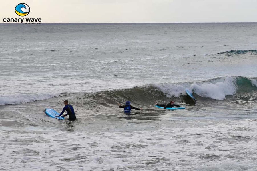 Gran Canaria: Meloneras Beach Surf Lesson - Meloneras First Steps: Finding the Spot by Faro de Maspalomas