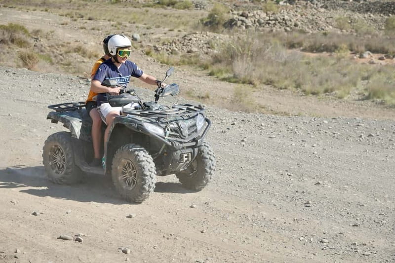 GRAN CANARIA: QUAD TOUR - AFTERNOON SUNSET TOUR 1HR 45 MIN - Quad Driving in the South: Maspalomas to Fataga and Ayagaures