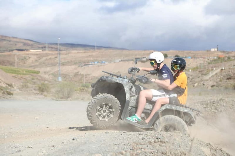 GRAN CANARIA: QUAD TOUR - AFTERNOON SUNSET TOUR 1HR 45 MIN - Free Pickup and Drop-Off: Where the Convenience Ends