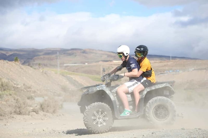 GRAN CANARIA: QUAD TOUR - AFTERNOON SUNSET TOUR 1HR 45 MIN - Small Group Ride With a Live Guide: What You Can Expect in Practice