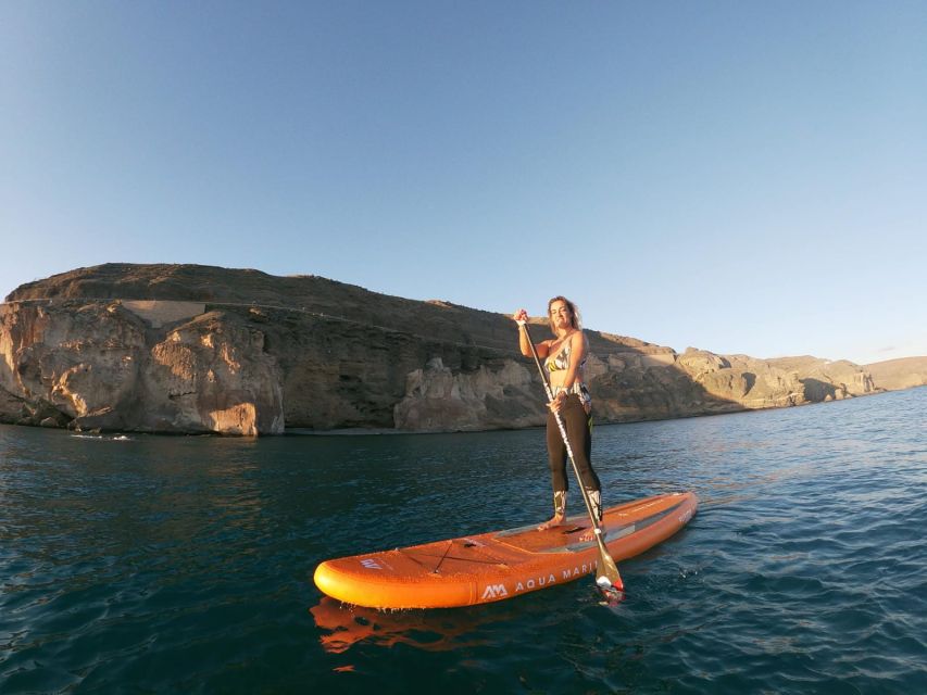 Gran Canaria : Stand Up Paddle (SUP) Tour - The warm-up and first technique session before you go out