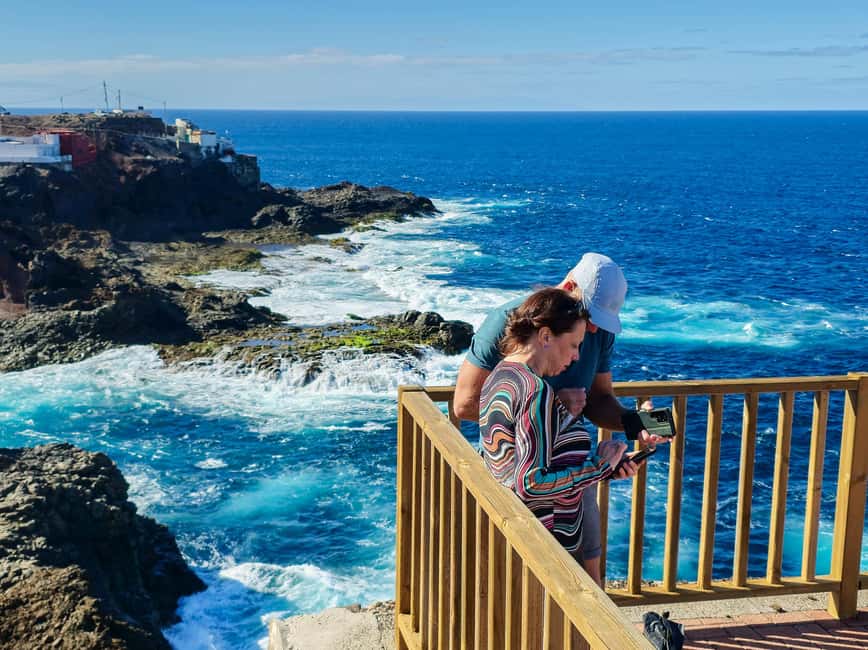 Gran Canaria Sunset & Wild Coast Tour, Cliffs, Natural Pools - Five natural lava pools on a route locals actually use