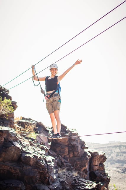 Gran Canaria : Vía Ferrata "Amor & Odio" - Medium level - Key highlights you’ll feel right away