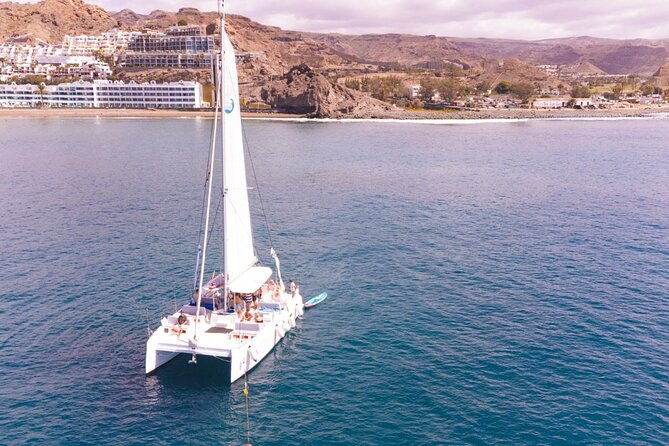 Gran Canaria Virgin Beaches Boat Tour with Food - Stop Three: Playa de Tasarte and La Cueva del Agua’s Swim Setting