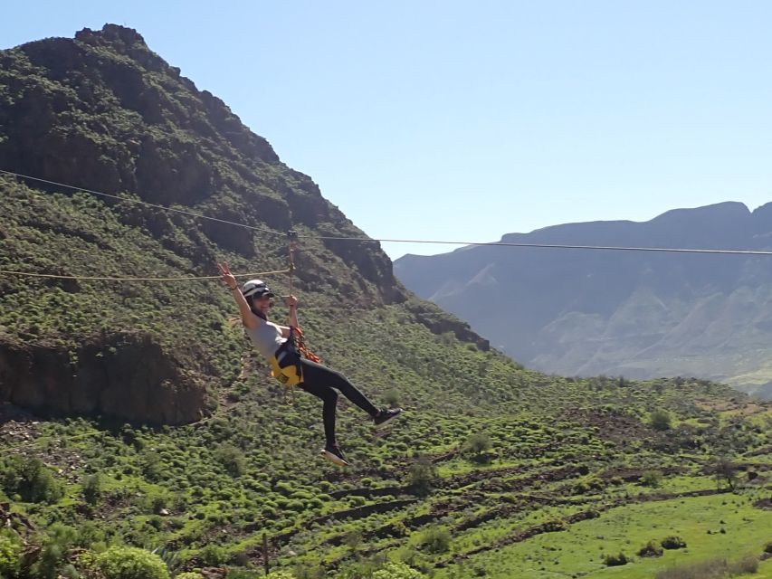 Gran Canaria: Zipline and Mountaineering Tour - Meeting point and getting ready: what to bring and how to move comfortably