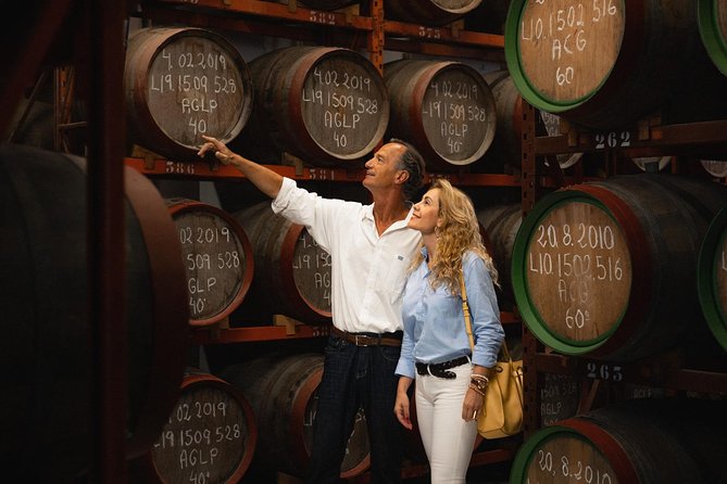 Guided Tour at Ron Arehucas Distillery - Entering the rum-aging cellar with 4,308 American oak casks