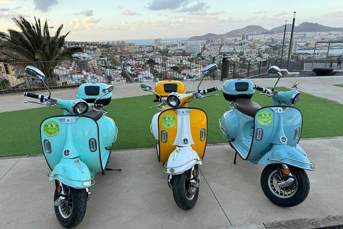 Guided Tour With Electric Moped - Las Coloradas Viewpoints and the Optional Canarian Lunch Decision