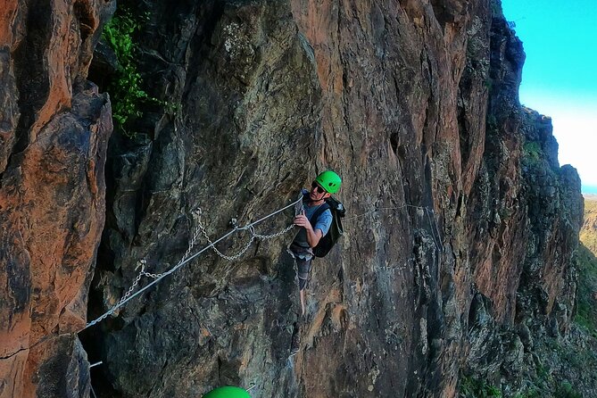 Half-Day Adventure and Climbing Via Ferrata in Gran Canaria - The gear moment: helmets, harnesses, and getting attached correctly