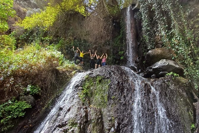 Hiking in Waterfalls & Rainforest with local guides: Sky Rebels - The waterfall hike route: 8–9 km, 300 m of unevenness, and real trail feel