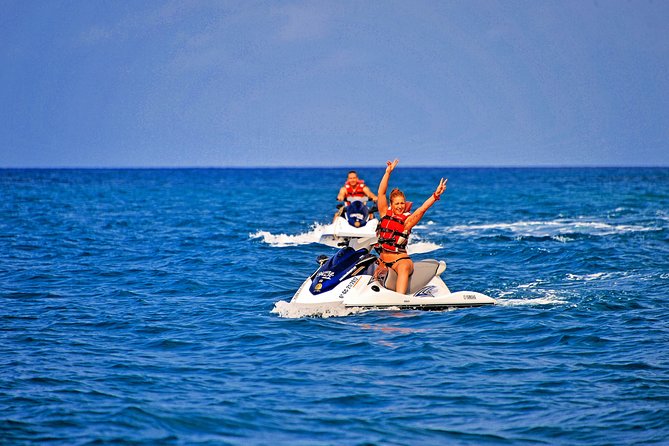 Jet Ski Circuit from Anfi Beach - The Anfi Beach backdrop: views and photo reality check